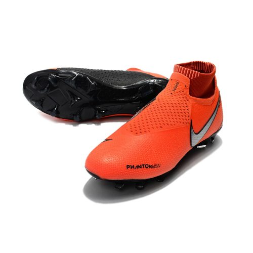 Nike Phantom VSN Elite DF FG - Naranja Negro Plata_6.jpg